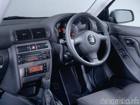 SEAT Поколение
 Toledo II (1M2) 2.3 V5 (170 Hp) Технические характеристики
