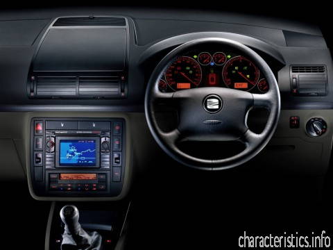 SEAT Поколение
 Alhambra (7MS) 2.8 V6 4 motion (204 Hp) Технические характеристики

